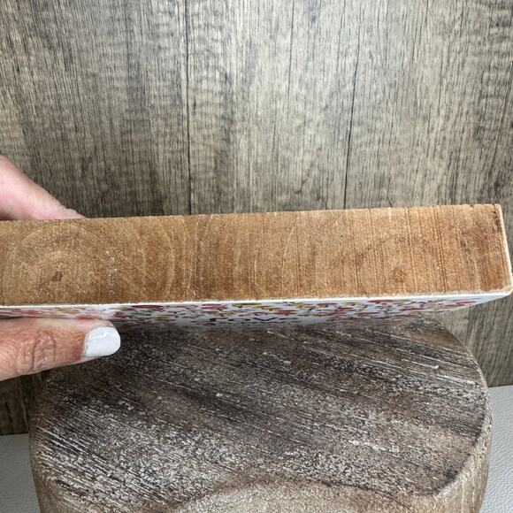 Rustic Halloween Jack O Lantern Home Decor Sitter Wood Pumpkin Fall NEW - Picture 4 of 7